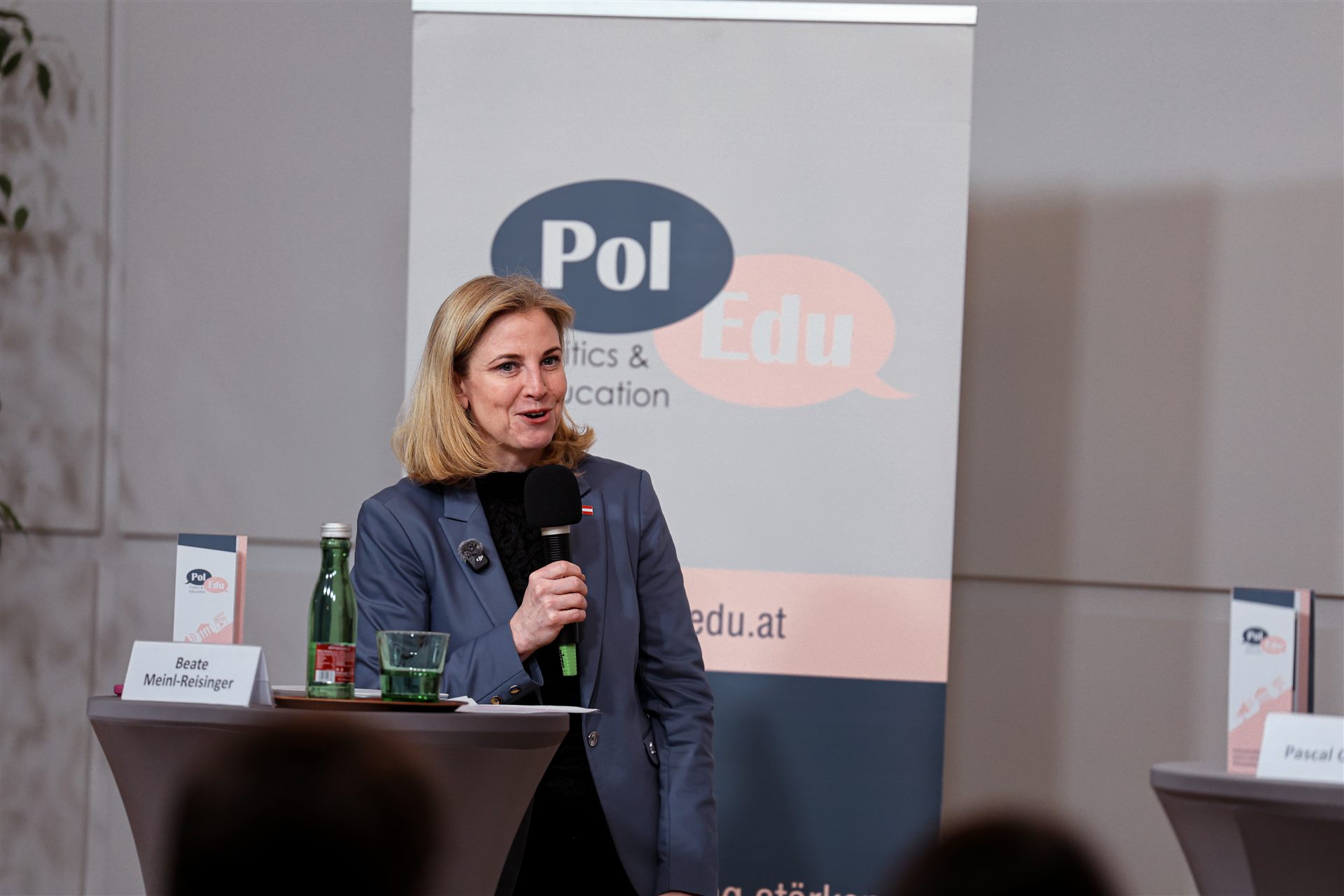 Beate Meinl-Reisinger bei PolEdu