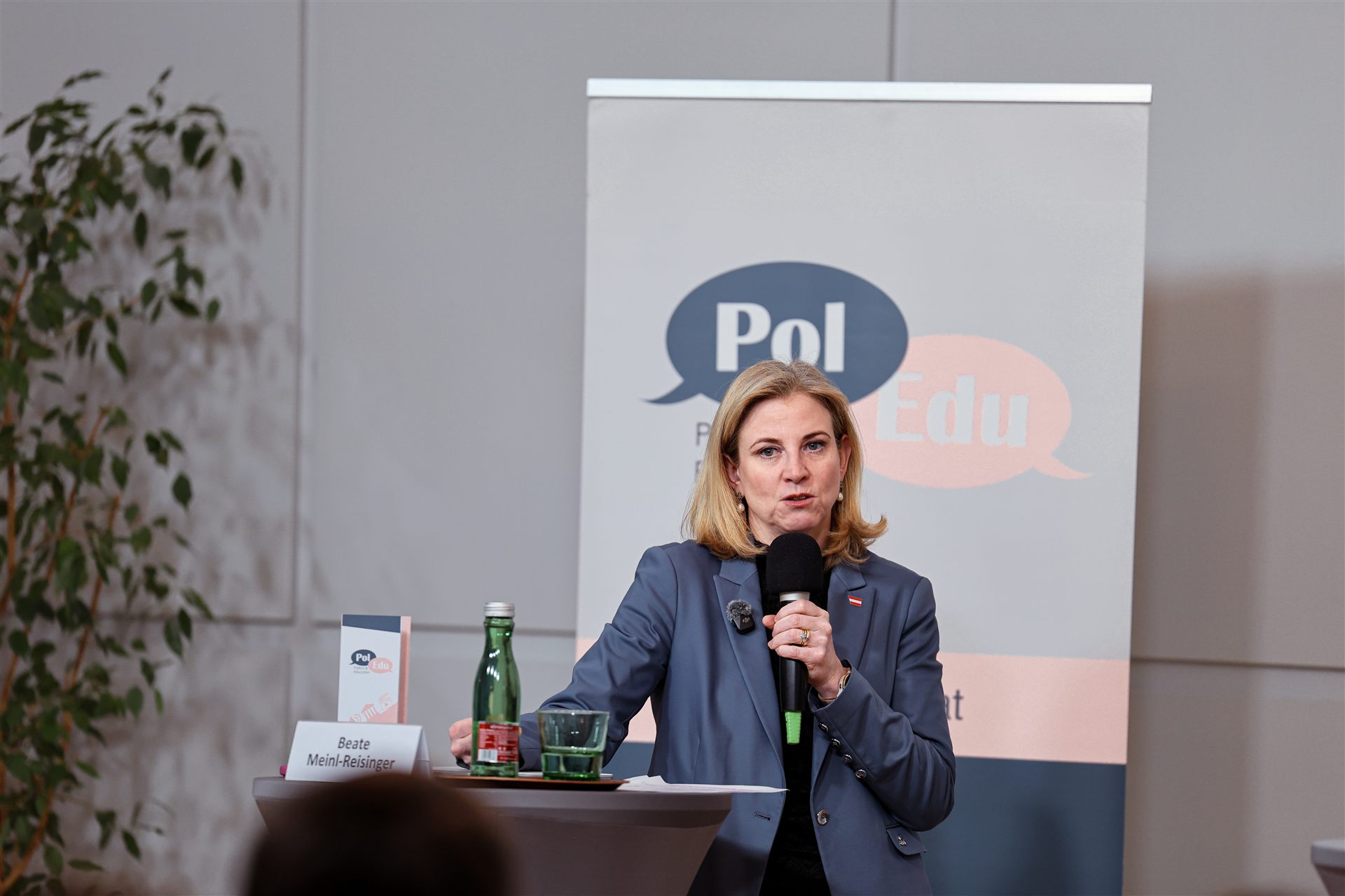 Beate Meinl-Reisinger bei PolEdu