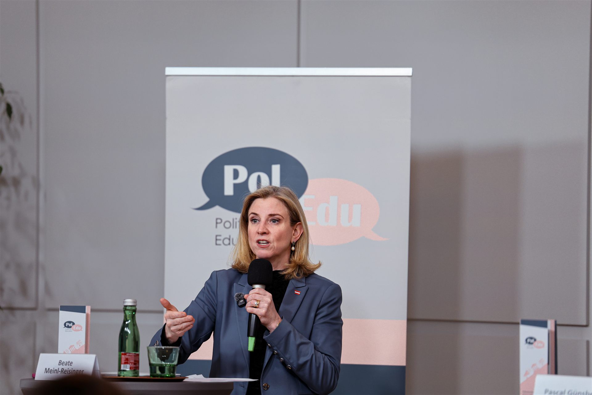 Beate Meinl-Reisinger bei PolEdu