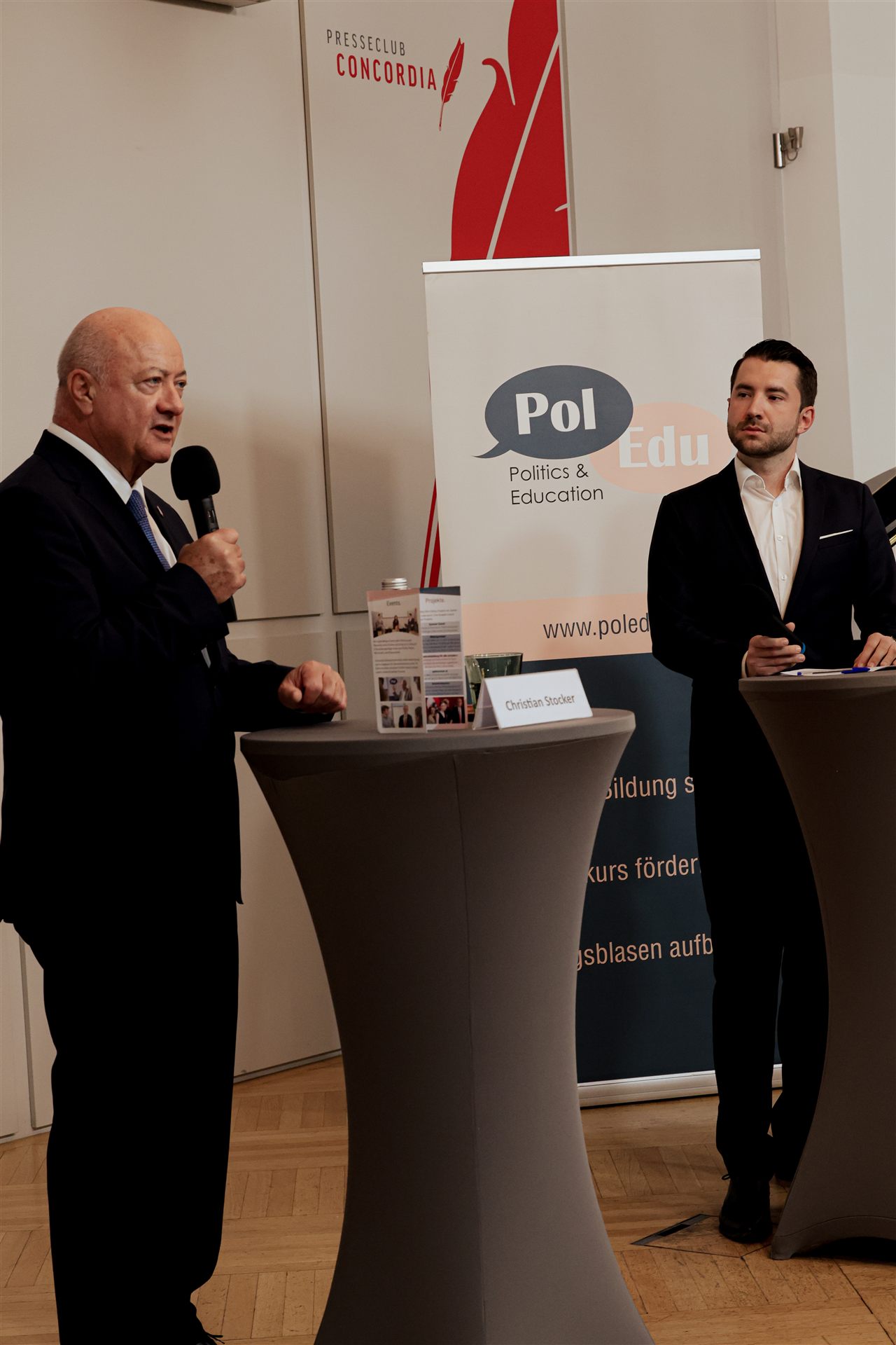 Christian Stocker bei PolEdu