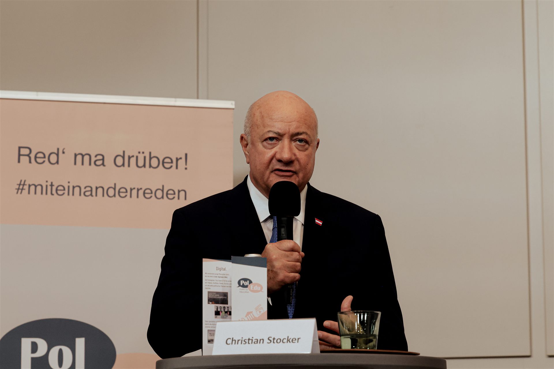Christian Stocker bei PolEdu